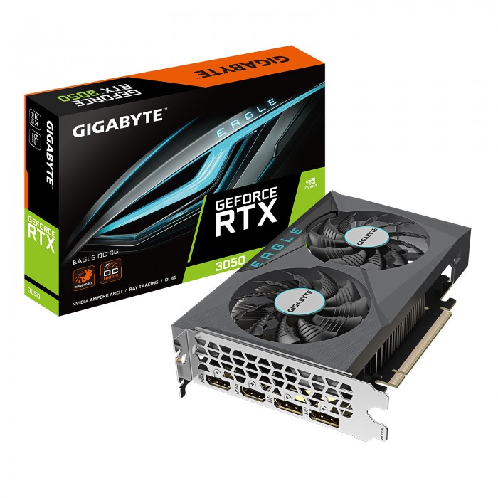 Carte Graphique Gigabyte GeForce RTX 3050 EAGLE OC 6G / Gigabyte Maroc Carte Graphique Gigabyte GeForce RTX 3050 EAGLE OC 6G / Gigabyte Maroc