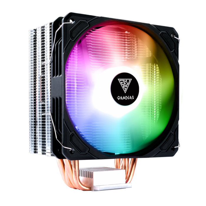 GAMDIAS BOREAS E1-410 CPU AIRCOOLER RGB (Noir) / GAMDIAS Maroc GAMDIAS BOREAS E1-410 CPU AIRCOOLER RGB (Noir) / GAMDIAS Maroc