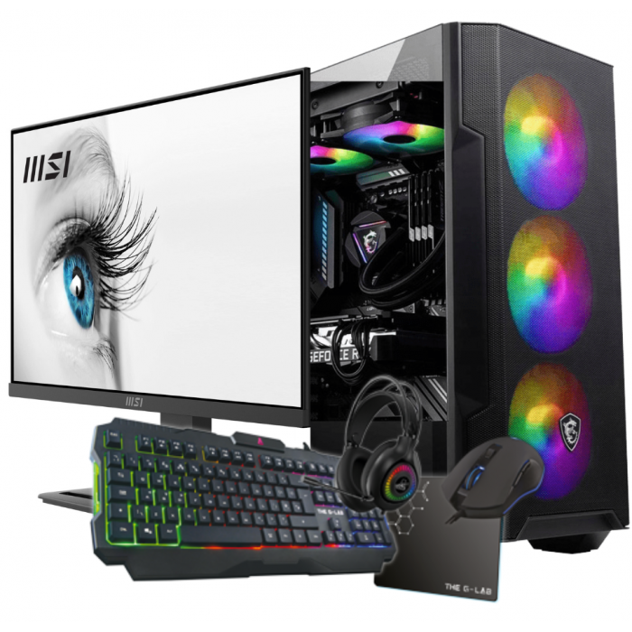 PGC - AMD R5-5600G /16GB / 512GB / VEGA 7 - PACK PC GAMER