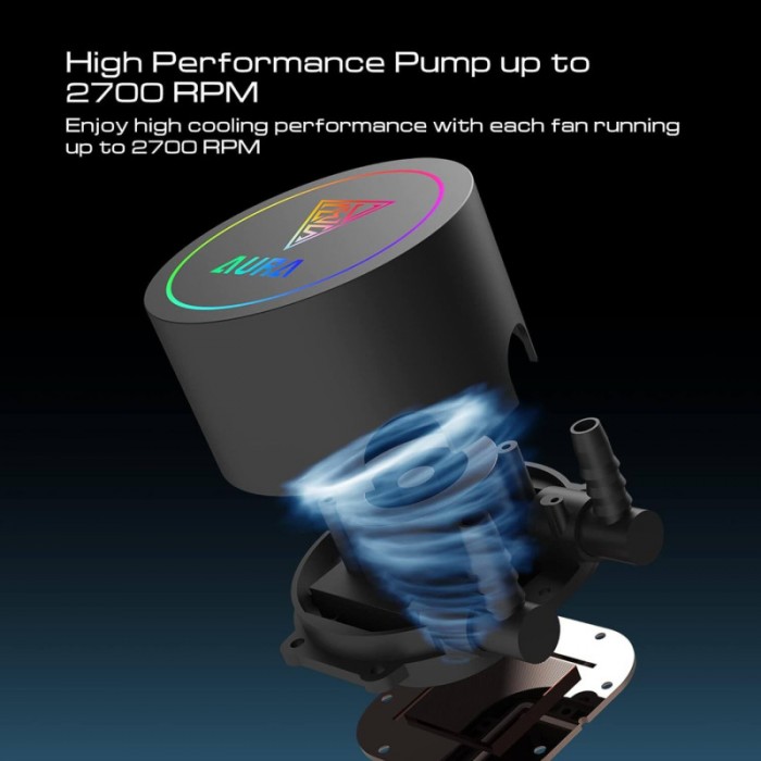 GAMDIAS AURA GL240 / WATERCOOLING / Gamdias Maroc GAMDIAS AURA GL240 / WATERCOOLING / Gamdias Maroc