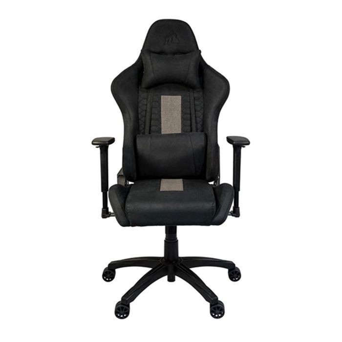 TC100 RELAXED  - Fabric Noir/Gris - CHAIR GAMING MAROC