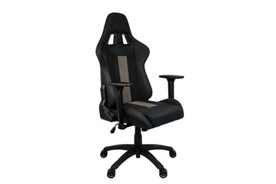 TC100 RELAXED  - Fabric Noir/Gris - CHAIR GAMING MAROC
