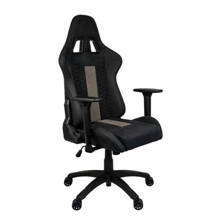 TC100 RELAXED  - Fabric Noir/Gris - CHAIR GAMING MAROC