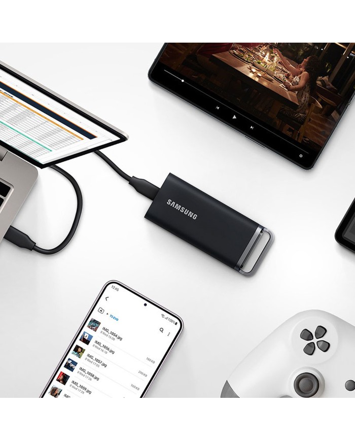 Samsung Portable SSD T5 EVO 2 To - Disque dur externe - Samsung Maroc Samsung Portable SSD T5 EVO 2 To - Disque dur externe - Samsung Maroc