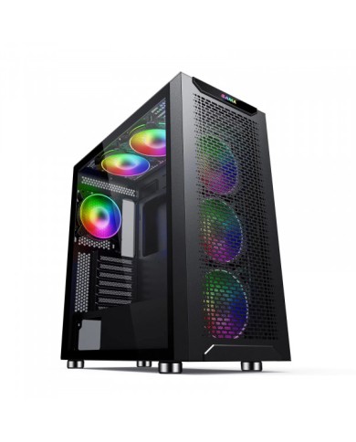 HYBROK RS6 ARGB : Boîtier Gamer HYBROC MAROC