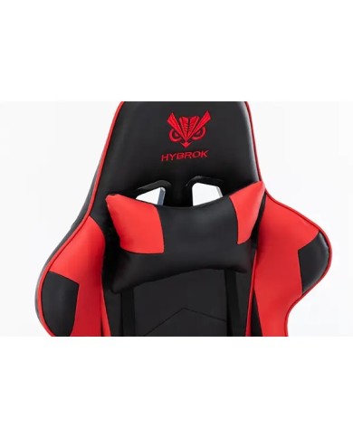 Hybrok Demon noir/rouge | Chaise Gaming  |