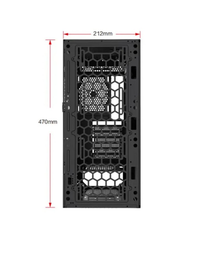 Boîtier PC Hybrok Carbon ATX ARGB | BOITIER PC GAMER| Pc Gamer Casa Boîtier PC Hybrok Carbon ATX ARGB | BOITIER PC GAMER| Pc Gamer Casa