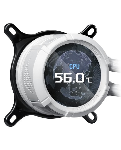 ASUS ROG Strix LC III 360 ARGB LCD White - Watercooling AiO Gaming