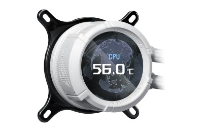 ASUS ROG Strix LC III 360 ARGB LCD White - Watercooling AiO Gaming