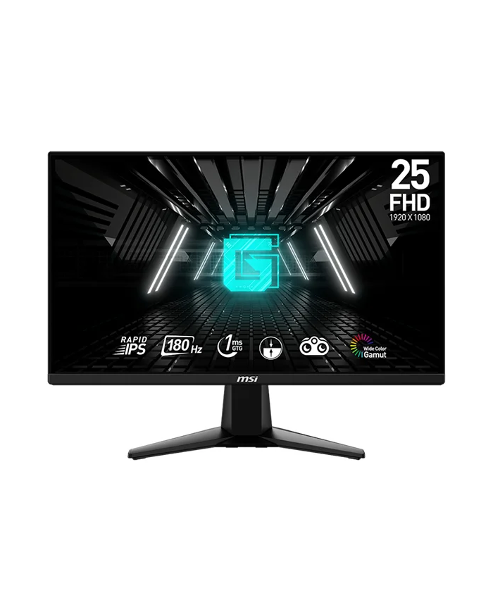 MSI G255F : Écran Gaming 24.5" IPS 180Hz Full HD Ultra-Réactif
