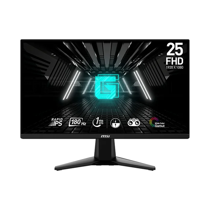 MSI G255F : Écran Gaming 24.5" IPS 180Hz Full HD Ultra-Réactif MSI G255F : Écran Gaming 24.5" IPS 180Hz Full HD Ultra-Réactif