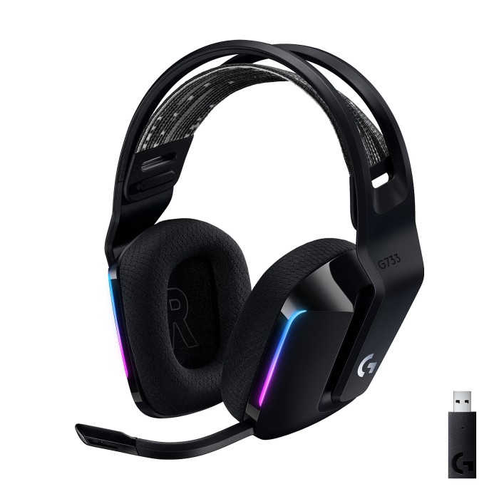Logitech G G733 Lightspeed (Noir) - Micro-casque Logitech G G733 Lightspeed (Noir) - Micro-casque
