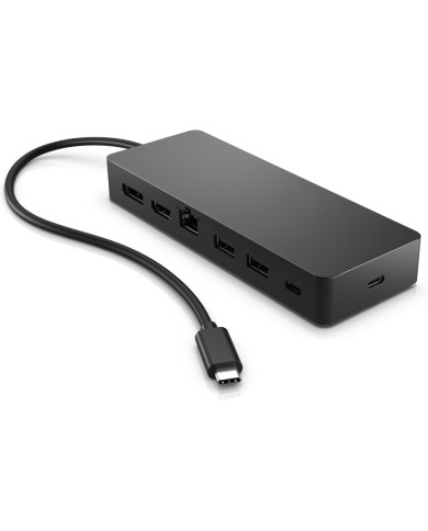 Hub USB-C HP 7 en 1 Supporte PD - Power Delivery (50H55AA)