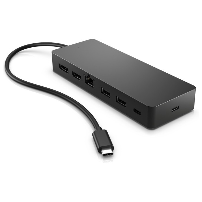 Hub USB-C HP 7 en 1 Supporte PD - Power Delivery (50H55AA)