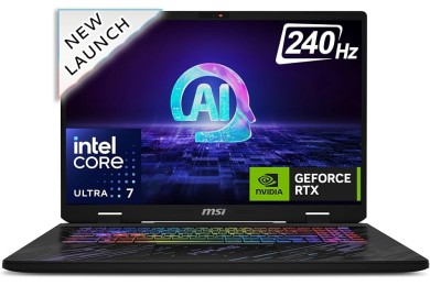 MSI Pulse 17 AI C1VGKG (Intel Core Ultra 7 155H/32Go/1To SSD/RTX 4070 8Go/17" FHD 165Hz)