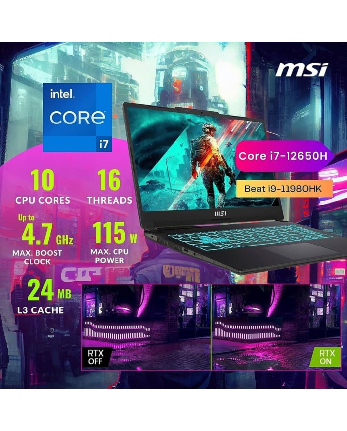 MSI Cyborg A12VF-1282MA MSI Cyborg A12VF-1282MA