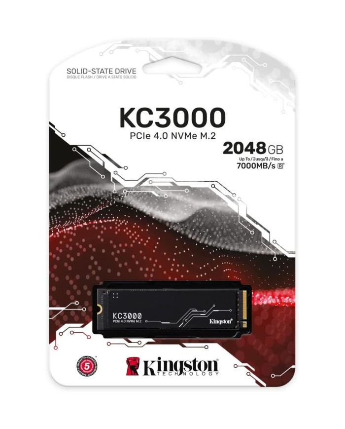 Kingston KC3000 2TB  - SSD  - Pc Gamer Casa Kingston KC3000 2TB  - SSD  - Pc Gamer Casa