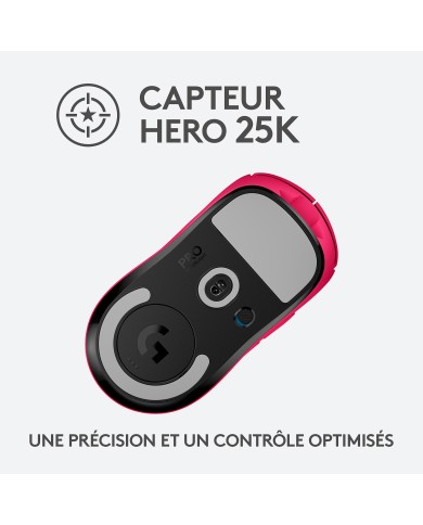 Logitech G Wireless Gaming Pro X Superlight (Magenta)