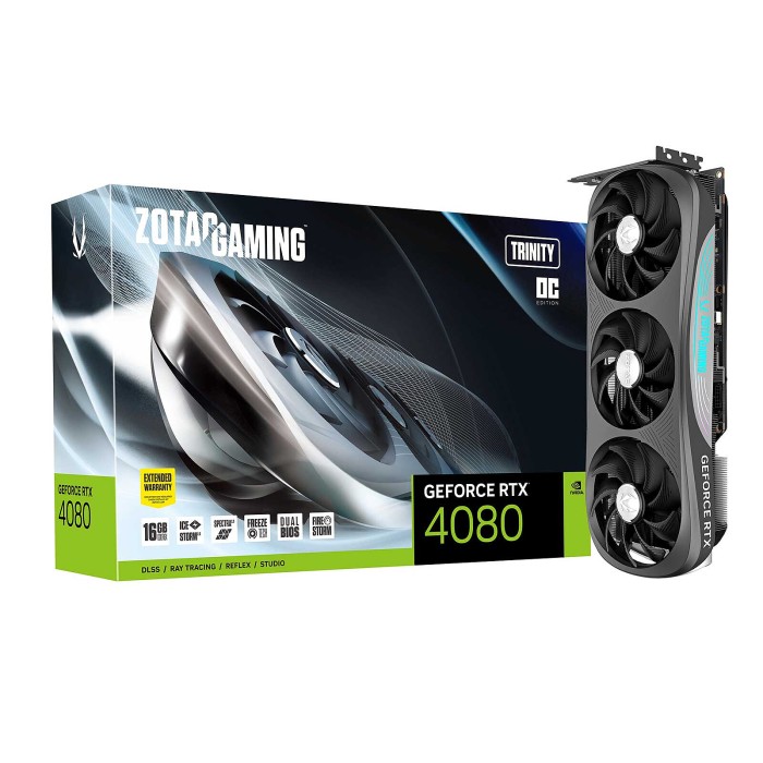 ZOTAC GeForce RTX 4080 SUPER Trinity Black Edition 16GB GDDR6X