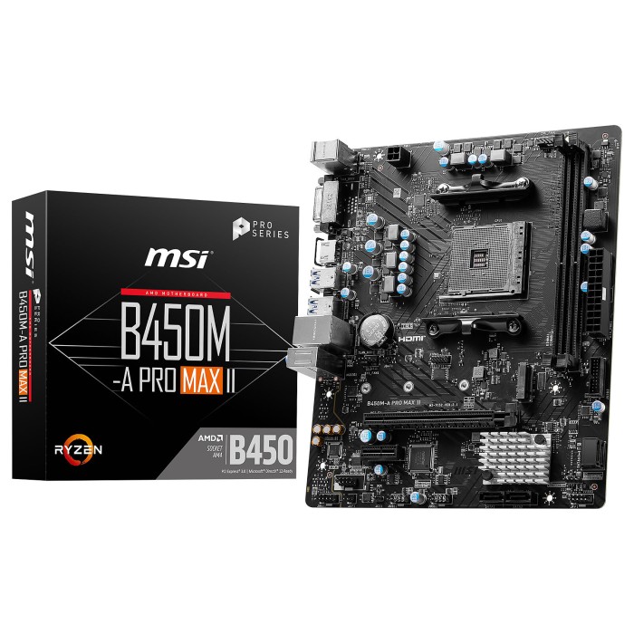 B450M-A PRO MAX II - Carte mère - Pc Gamer Casa B450M-A PRO MAX II - Carte mère - Pc Gamer Casa