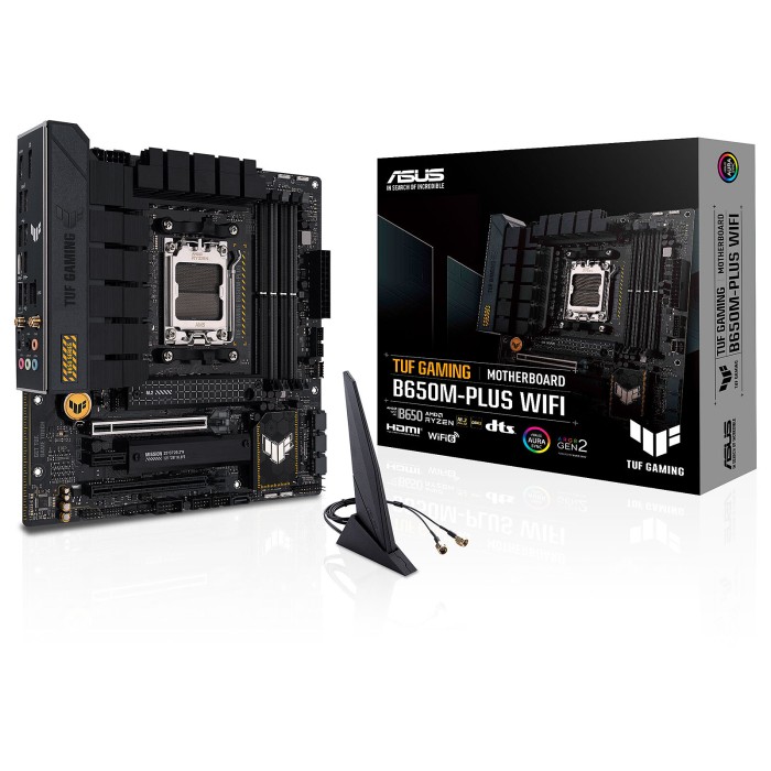 ASUS TUF GAMING B650M-PLUS WIFI - Carte mère - Pc Gamer Casa ASUS TUF GAMING B650M-PLUS WIFI - Carte mère - Pc Gamer Casa