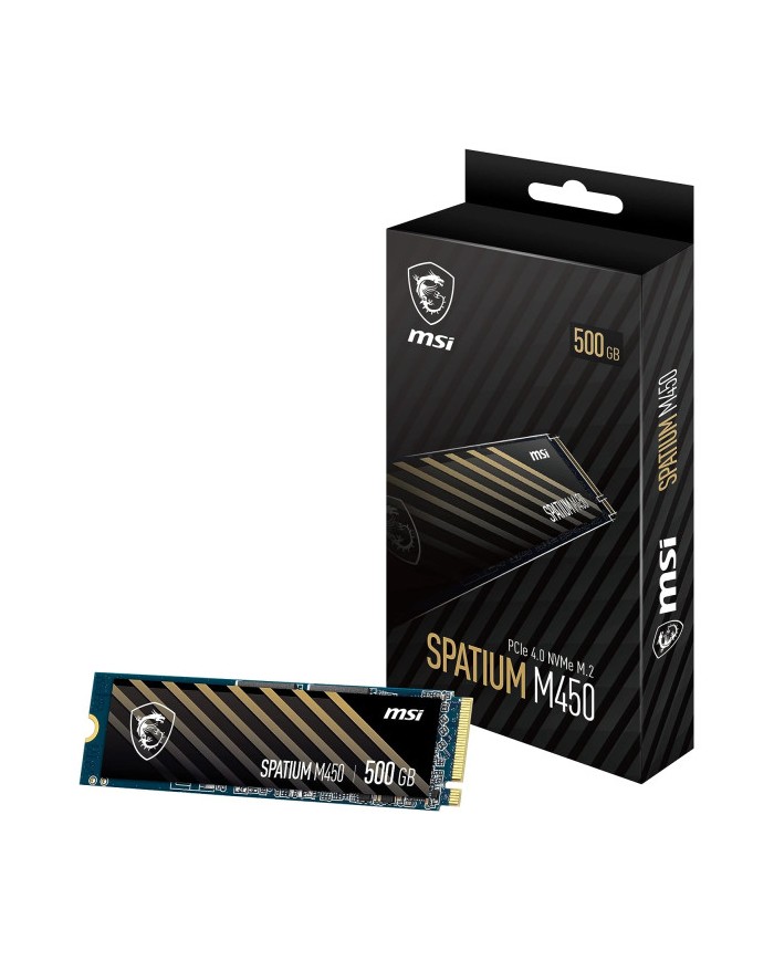 MSI SPATIUM M450 NVMe M.2 500GB - SSD MSI - Maroc