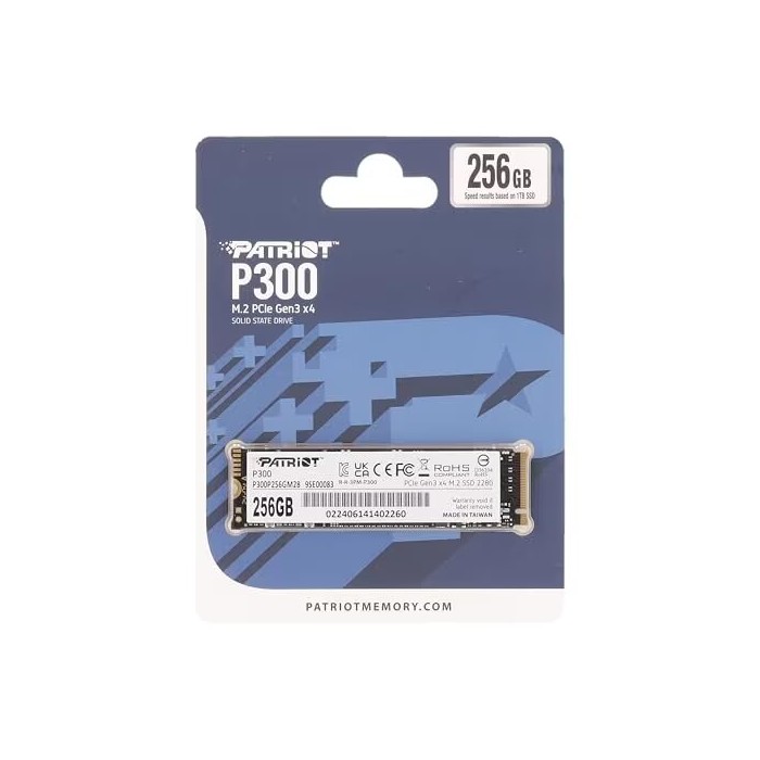PATRIOT P300 256 Go SSD M.2 2280 - PCGAMERCASA.MA PATRIOT P300 256 Go SSD M.2 2280 - PCGAMERCASA.MA