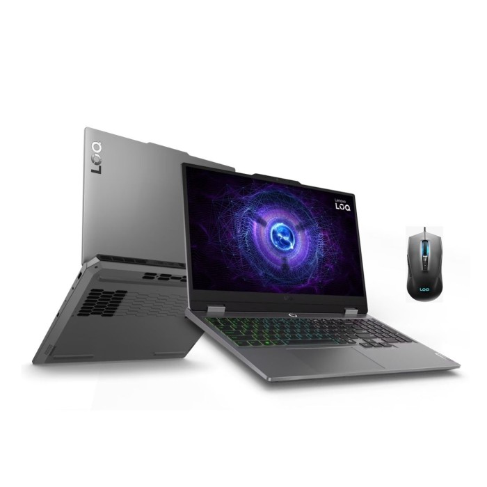 PC Portable Gamer Lenovo LOQ 15IAX9 - I5-12400HX|16GB|512GB|RTX2050 |PC Portable