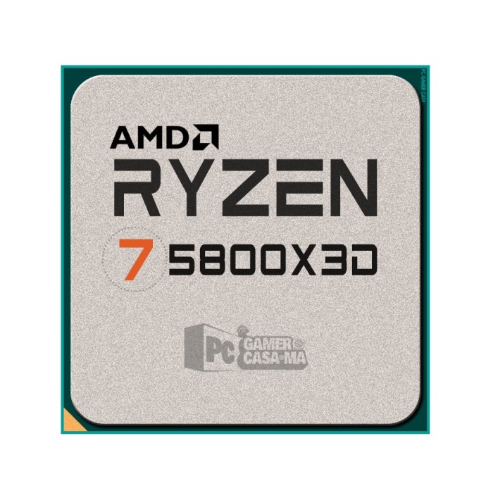 AMD Ryzen 7 5800X3D (3.4 GHz / 4.5 GHz).- Processeur
