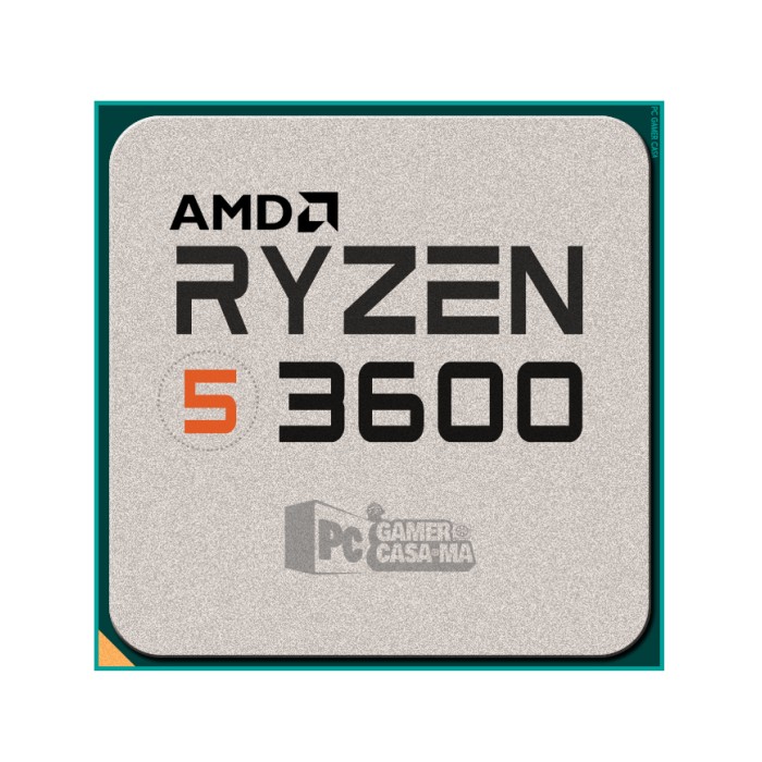AMD Ryzen 5 3600 (3.6 GHz / 4.2 GHz) Tray  - Achat Processeur AMD chez PCGAMERCASA au Maroc
