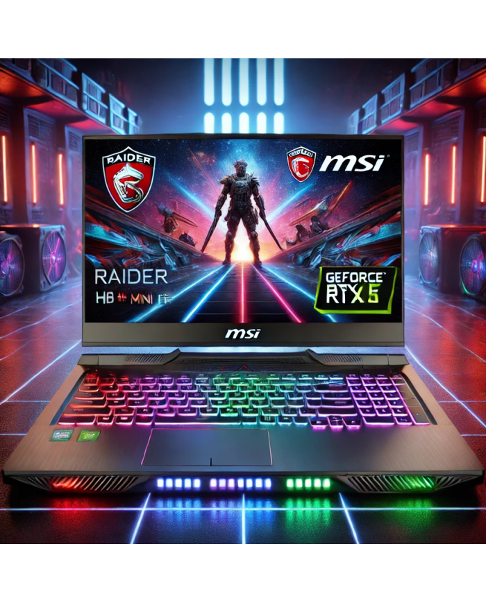 MSI Raider 18 HX A14VIG (i9-14900HX /128GB DDR5 / 2TB SSD / RTX 4090 16GB / 18″ 4K120Hz ) / Pc Portable Maroc