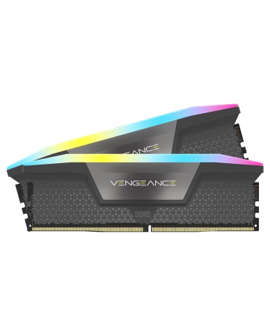 Corsair Vengeance RGB DDR5 32 Go (2 x 16 Go) 6000 MHz CL30 -Pc Gamer Casa Corsair Vengeance RGB DDR5 32 Go (2 x 16 Go) 6000 MHz CL30 -Pc Gamer Casa