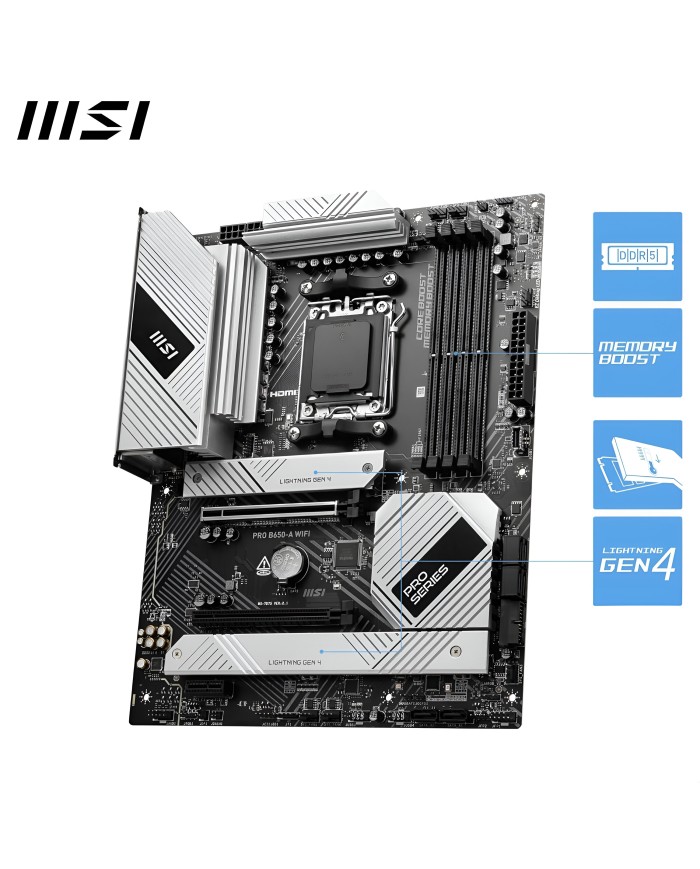 MSI Pro B650-A WiFi  - Carte Mère