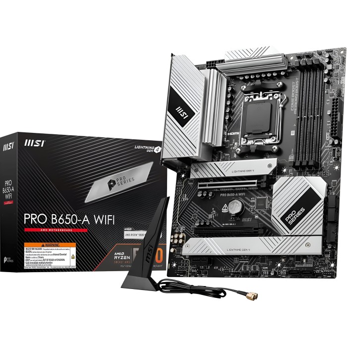 MSI Pro B650-A WiFi  - Carte Mère MSI Pro B650-A WiFi  - Carte Mère