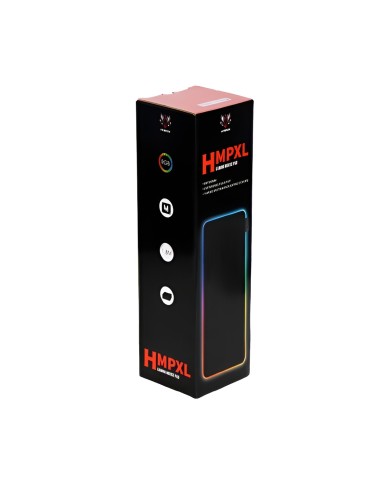 TAPIS HYBROK HMPXL RGB ( Noir )  - Tapis de souris