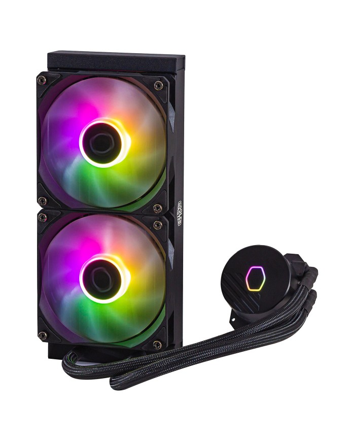 Cooler Master MasterLiquid 240L Core ARGB Black - PCGAMERCASA