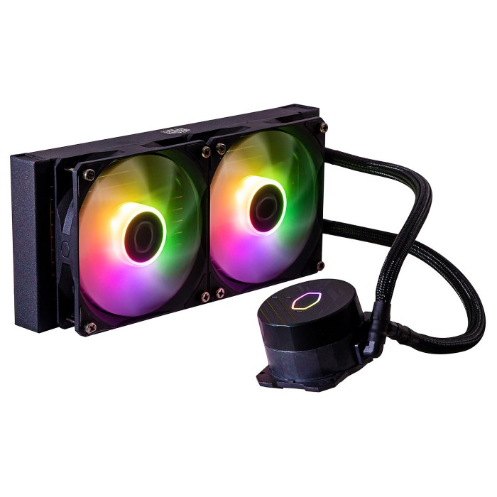 Cooler Master MasterLiquid 240L Core ARGB Black - PCGAMERCASA Cooler Master MasterLiquid 240L Core ARGB Black - PCGAMERCASA