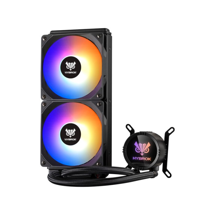 Watercooling Hybrok HL240B RGB BLACK | Refroidissement Watercooling Hybrok HL240B RGB BLACK | Refroidissement