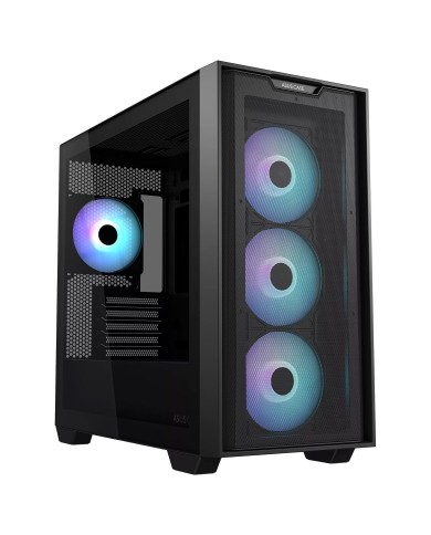 ASUS A21 Plus TG ARGB Black  - Boitier pc - Pc Gamer Casa ASUS A21 Plus TG ARGB Black  - Boitier pc - Pc Gamer Casa