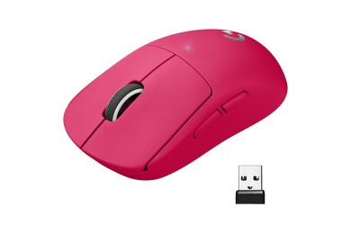 Logitech G Wireless Gaming Pro X Superlight 2 (Magenta) - Souris PC .