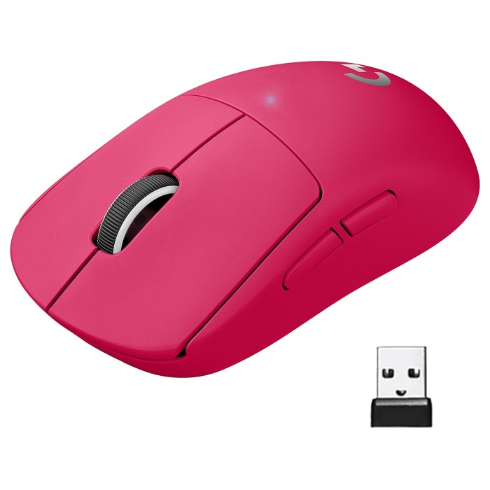 Logitech G Wireless Gaming Pro X Superlight 2 (Magenta) - Souris PC . Logitech G Wireless Gaming Pro X Superlight 2 (Magenta) - Souris PC .