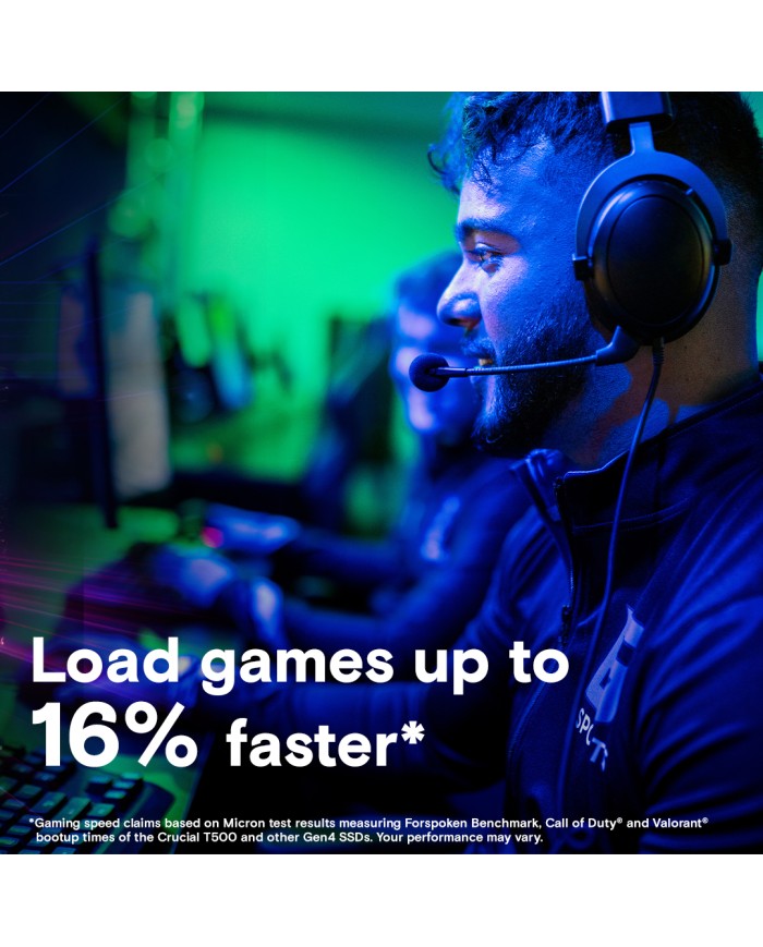 Crucial T500 2 TB (OEM) - SSD - 1 ANS GARANTIE Crucial T500 2 TB (OEM) - SSD - 1 ANS GARANTIE