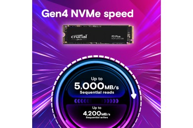 Crucial P3 Plus 2 TB (OEM) - SSD - Pc GAMER CASA Crucial P3 Plus 2 TB (OEM) - SSD - Pc GAMER CASA