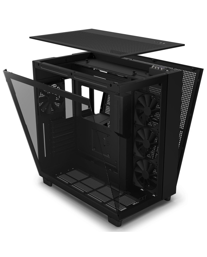 NZXT H9 Flow Noir - Boîtier PC - Pc Gamer Maroc