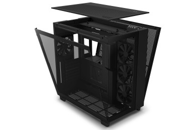 NZXT H9 Flow Noir - Boîtier PC - Pc Gamer Maroc