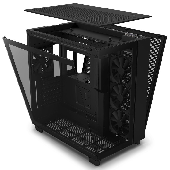 NZXT H9 Flow Noir - Boîtier PC - Pc Gamer Maroc NZXT H9 Flow Noir - Boîtier PC - Pc Gamer Maroc