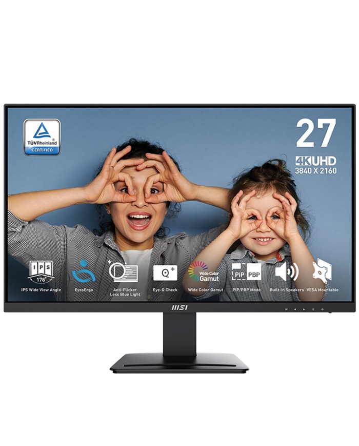 MSI PRO MP273U 27" IPS 60Hz 4K - ECRAN PC MSI PRO MP273U 27" IPS 60Hz 4K - ECRAN PC