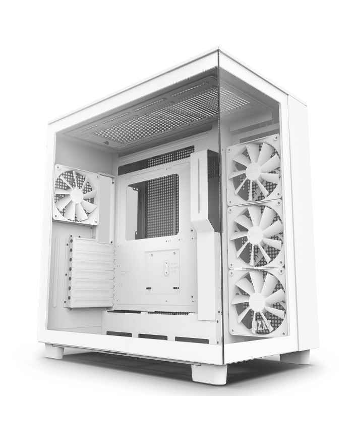 NZXT H9 Flow White - Boîtier PC NZXT H9 Flow White - Boîtier PC