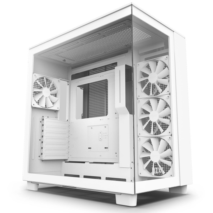 NZXT H9 Flow White - Boîtier PC NZXT H9 Flow White - Boîtier PC