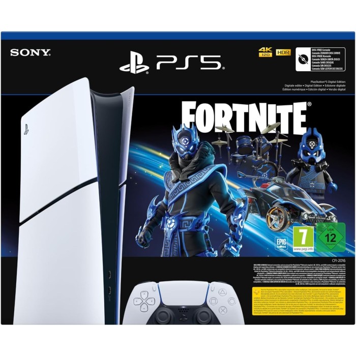 PlayStation®5 Digital Edition (slim) – Fortnite – SONY MAROC